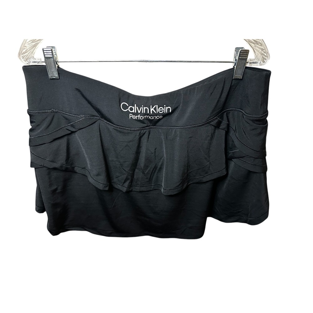 NWT-Calvin Klein Performance Black Skort XXL‎